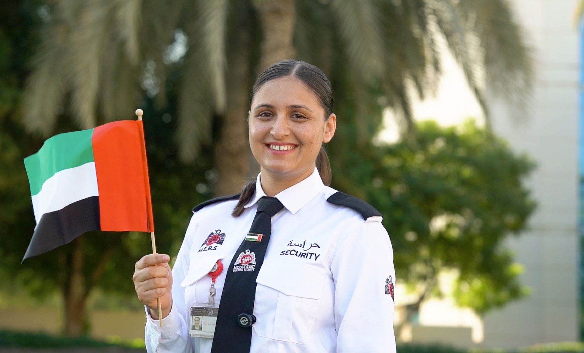 Team members at MEBS participating in UAE National Day activities to promote cultural engagement