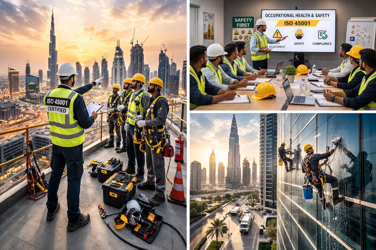 ISO 45001 Certification Dubai for Commercial Building Maintenance