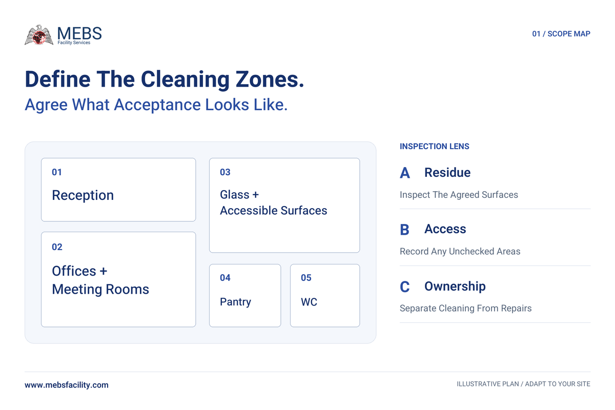 Post-construction cleaning in Dubai: commercial handover zones and scope boundaries