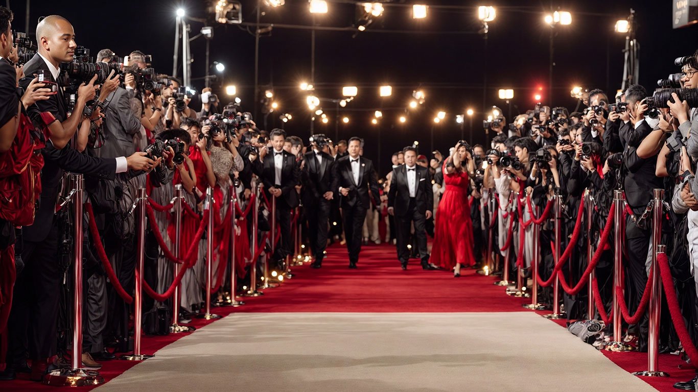 Red carpet and film premiere security services in Dubai providing VIP protection