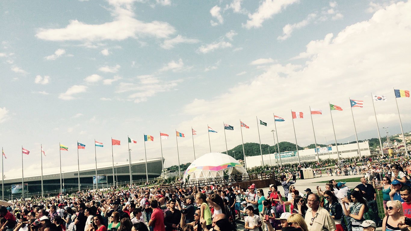 Sports event security teams in Dubai managing large public crowds