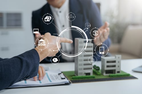 real-estate-broker-agent-presenting-consult-customer-decision-making